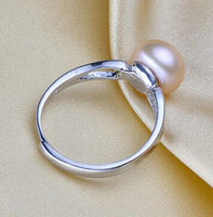 YIKALAISI Pearl Ring 925 Sterling Silver jewelry For Women