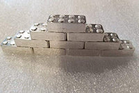 Lego 1 oz .999 Silver Bar Hand Poured